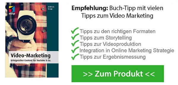 Video Marketing Buchtipp