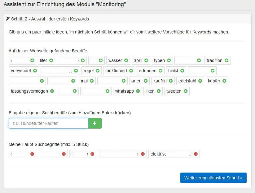Pagerangers Testbericht- Keyword Monitoring einrichten by seo-tech.de